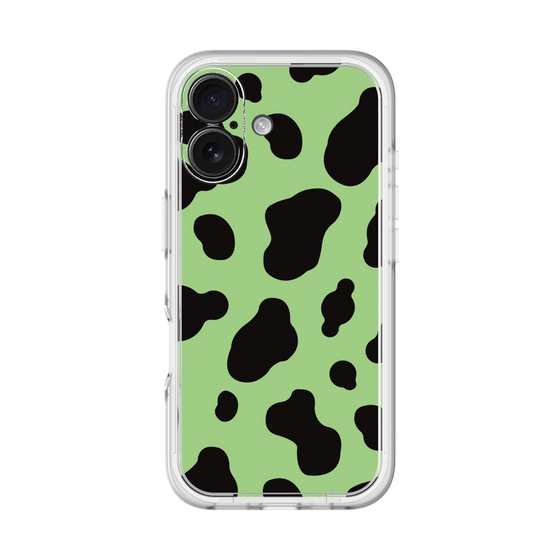 スリムプロテクションプレミアムケース［ Cow - Green ］