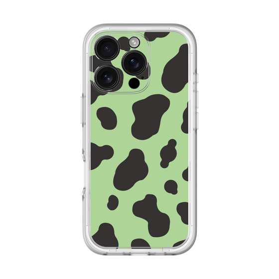 スリムプロテクションプレミアムケース［ Cow - Green ］