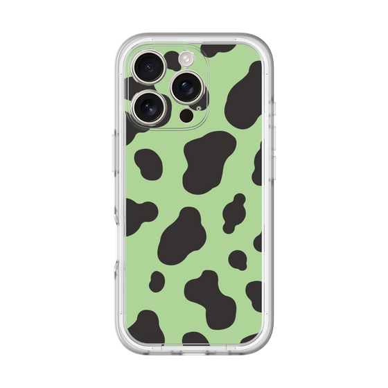 スリムプロテクションプレミアムケース［ Cow - Green ］