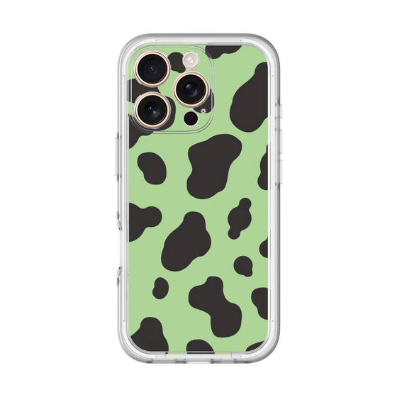 スリムプロテクションプレミアムケース［ Cow - Green ］