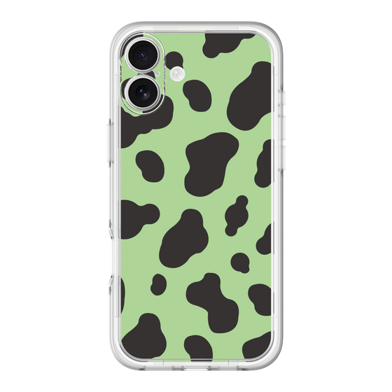 スリムプロテクションプレミアムケース［ Cow - Green ］