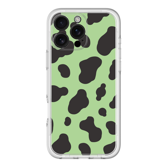 スリムプロテクションプレミアムケース［ Cow - Green ］