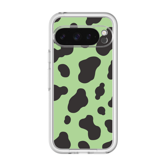 スリムプロテクションプレミアムケース［ Cow - Green ］