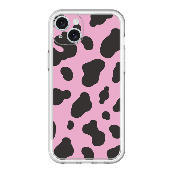スリムプロテクションプレミアムケース［ Cow - Pink ］