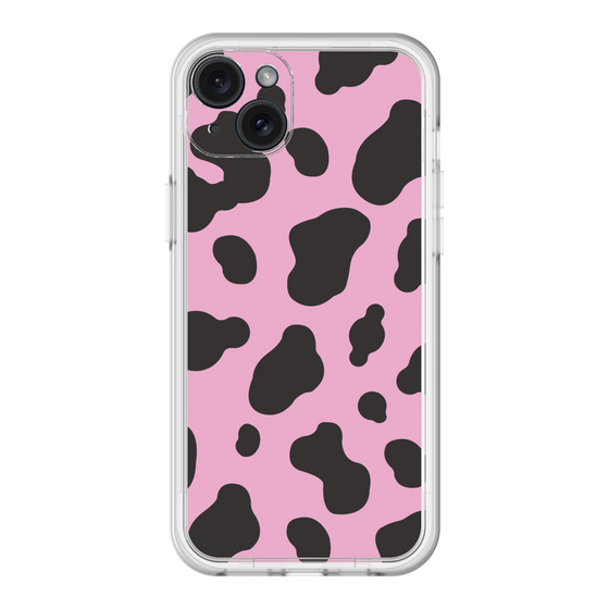 スリムプロテクションプレミアムケース［ Cow - Pink ］