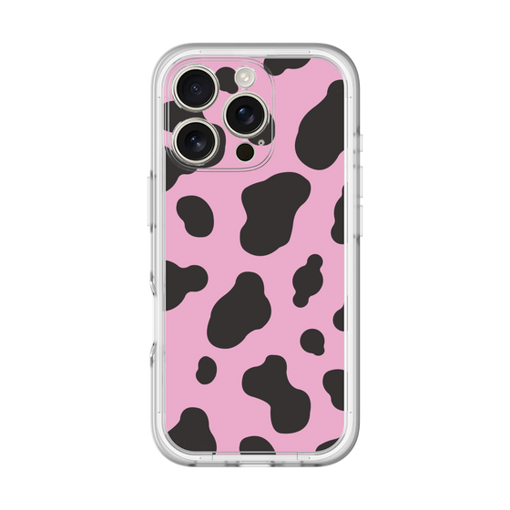 スリムプロテクションプレミアムケース［ Cow - Pink ］