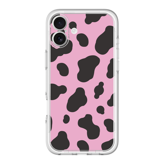 スリムプロテクションプレミアムケース［ Cow - Pink ］