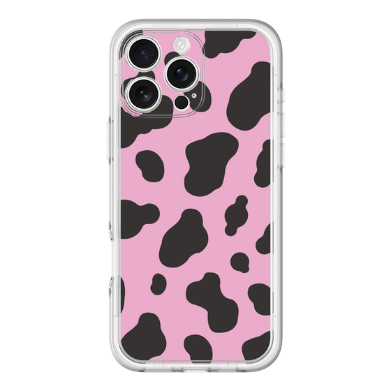 スリムプロテクションプレミアムケース［ Cow - Pink ］