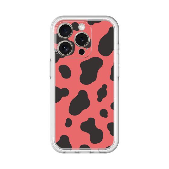 スリムプロテクションプレミアムケース［ Cow - Red ］