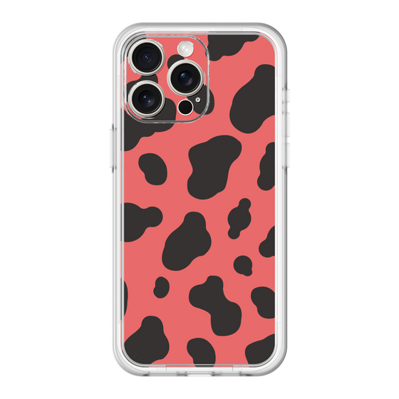 スリムプロテクションプレミアムケース［ Cow - Red ］