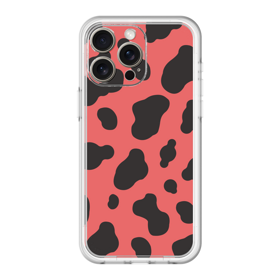 スリムプロテクションプレミアムケース［ Cow - Red ］