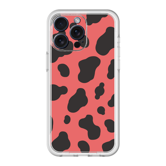 スリムプロテクションプレミアムケース［ Cow - Red ］