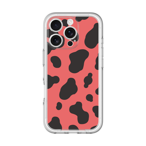 スリムプロテクションプレミアムケース［ Cow - Red ］