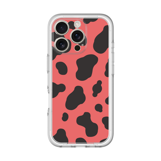 スリムプロテクションプレミアムケース［ Cow - Red ］