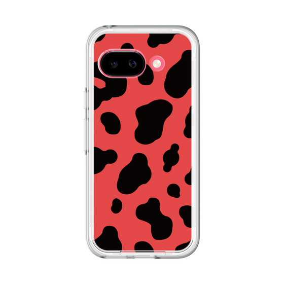 スリムプロテクションプレミアムケース［ Cow - Red ］