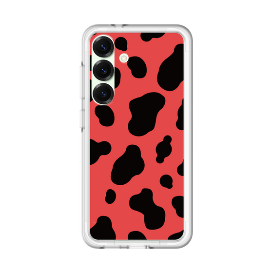 スリムプロテクションプレミアムケース［ Cow - Red ］