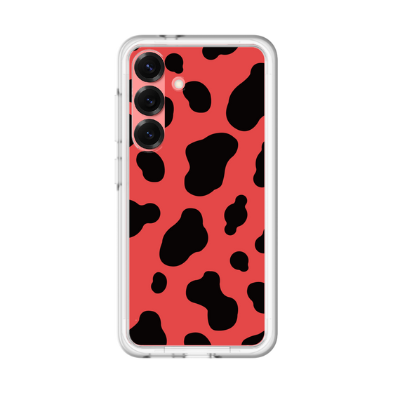 スリムプロテクションプレミアムケース［ Cow - Red ］