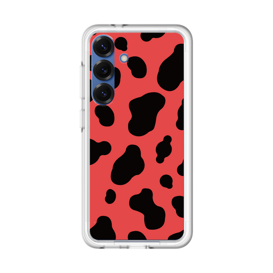 スリムプロテクションプレミアムケース［ Cow - Red ］