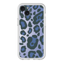 スリムプロテクションプレミアムケース［ Leopard - Blue ］