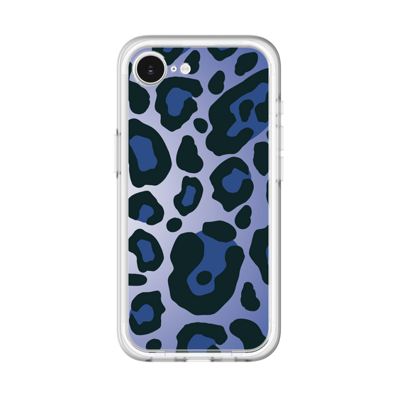 スリムプロテクションプレミアムケース［ Leopard - Blue ］