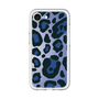 スリムプロテクションプレミアムケース［ Leopard - Blue ］