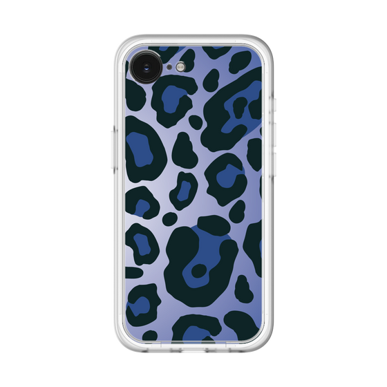 スリムプロテクションプレミアムケース［ Leopard - Blue ］