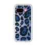 スリムプロテクションプレミアムケース［ Leopard - Blue ］