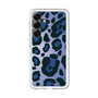 スリムプロテクションプレミアムケース［ Leopard - Blue ］