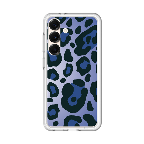 スリムプロテクションプレミアムケース［ Leopard - Blue ］