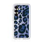 スリムプロテクションプレミアムケース［ Leopard - Blue ］