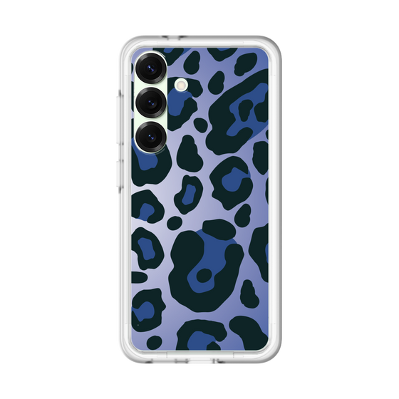 スリムプロテクションプレミアムケース［ Leopard - Blue ］