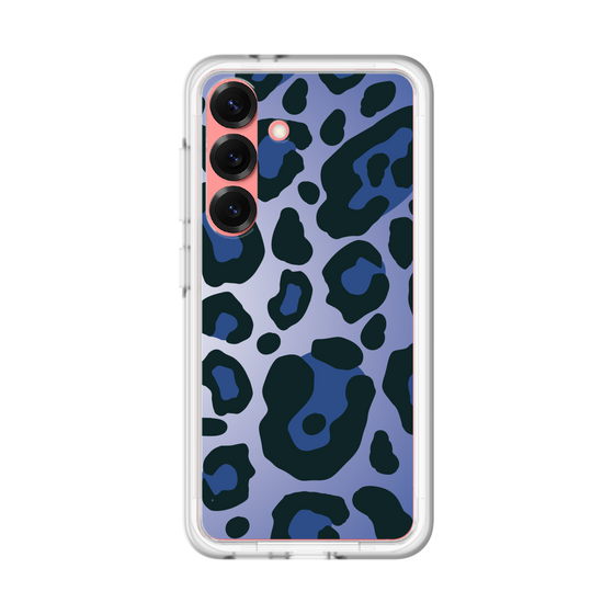 スリムプロテクションプレミアムケース［ Leopard - Blue ］