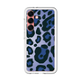 スリムプロテクションプレミアムケース［ Leopard - Blue ］