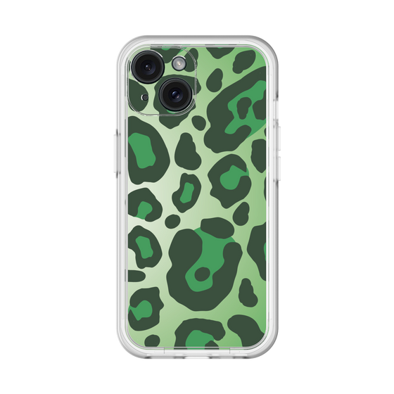 スリムプロテクションプレミアムケース［ Leopard - Green ］