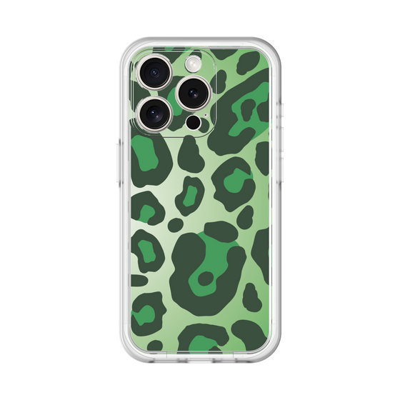 スリムプロテクションプレミアムケース［ Leopard - Green ］