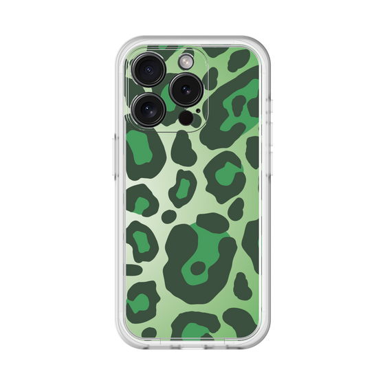 スリムプロテクションプレミアムケース［ Leopard - Green ］