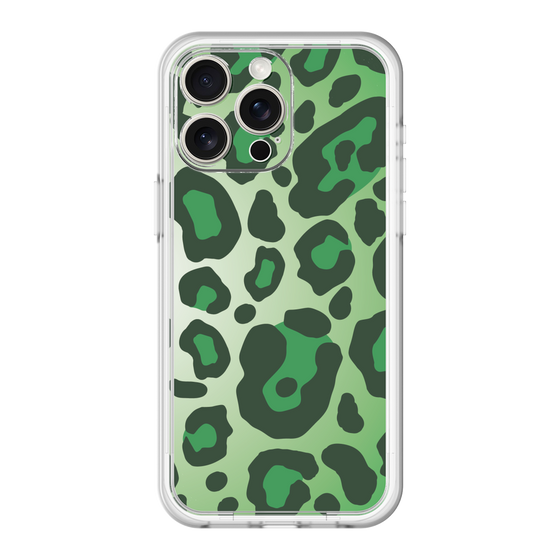 スリムプロテクションプレミアムケース［ Leopard - Green ］