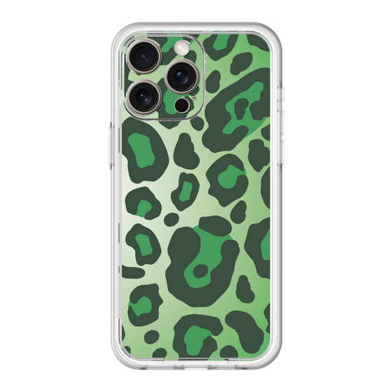 スリムプロテクションプレミアムケース［ Leopard - Green ］