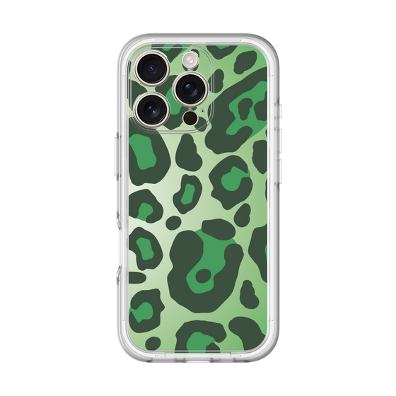 スリムプロテクションプレミアムケース［ Leopard - Green ］