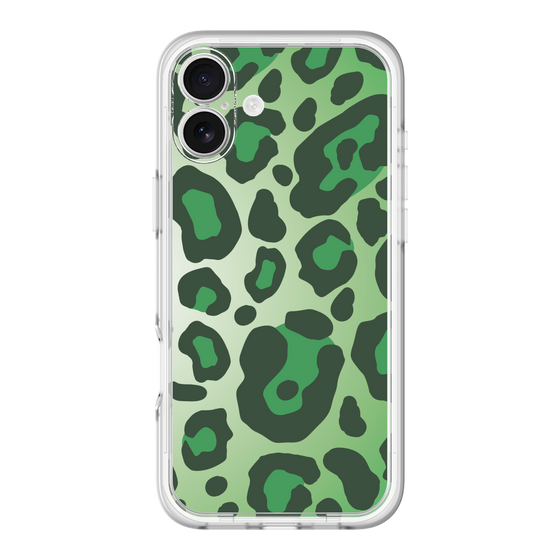 スリムプロテクションプレミアムケース［ Leopard - Green ］