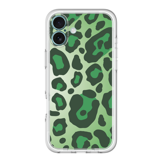 スリムプロテクションプレミアムケース［ Leopard - Green ］