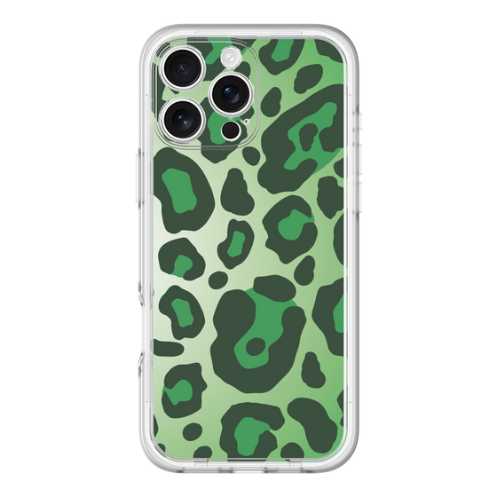 スリムプロテクションプレミアムケース［ Leopard - Green ］