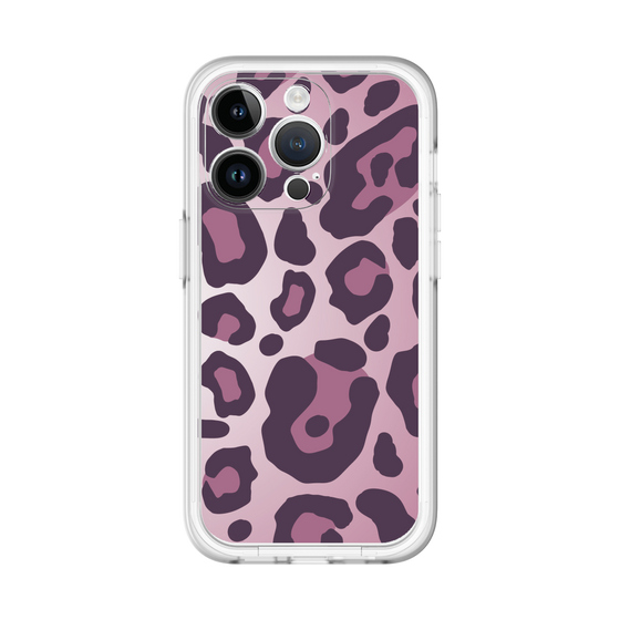 スリムプロテクションプレミアムケース［ Leopard - Pink ］