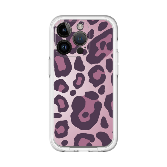 スリムプロテクションプレミアムケース［ Leopard - Pink ］