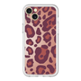 スリムプロテクションプレミアムケース［ Leopard - Red ］