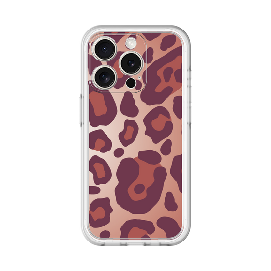 スリムプロテクションプレミアムケース［ Leopard - Red ］