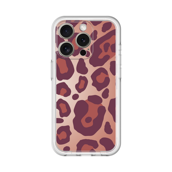 スリムプロテクションプレミアムケース［ Leopard - Red ］