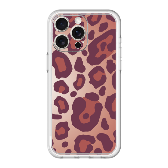 スリムプロテクションプレミアムケース［ Leopard - Red ］