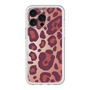 スリムプロテクションプレミアムケース［ Leopard - Red ］