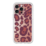 スリムプロテクションプレミアムケース［ Leopard - Red ］